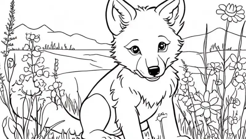 27 free Wolf Coloring Pages