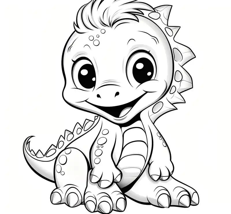 Dinosuar Coloring Pages