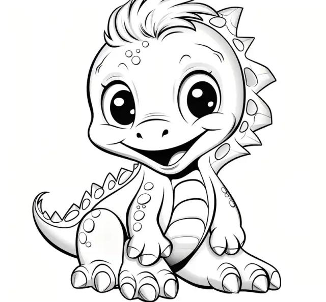 Dinosuar Coloring Pages